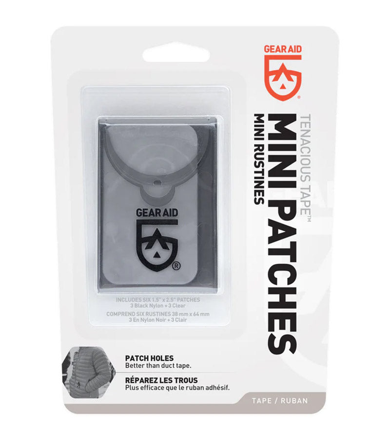 GearAid Tenacious Tape Mini toppe riparazione nere