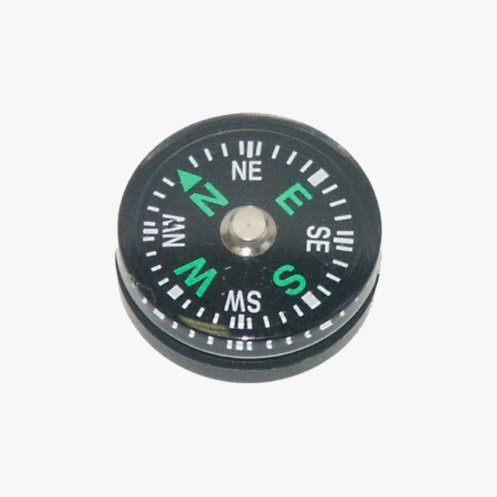Highlander Survival Button bussola compatta da emergenza