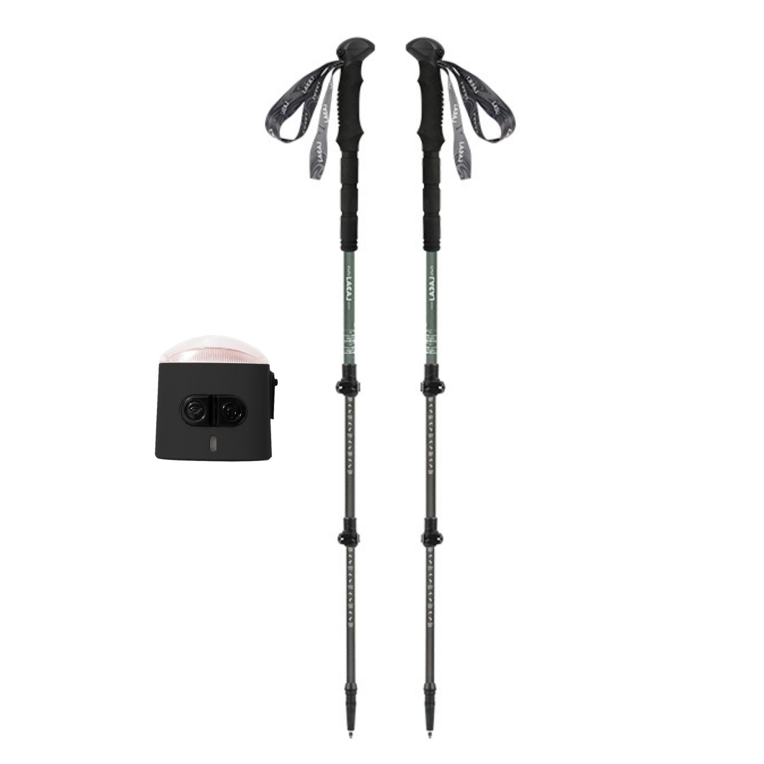 Lovork K2 Carbon bastoncini trekking telescopici