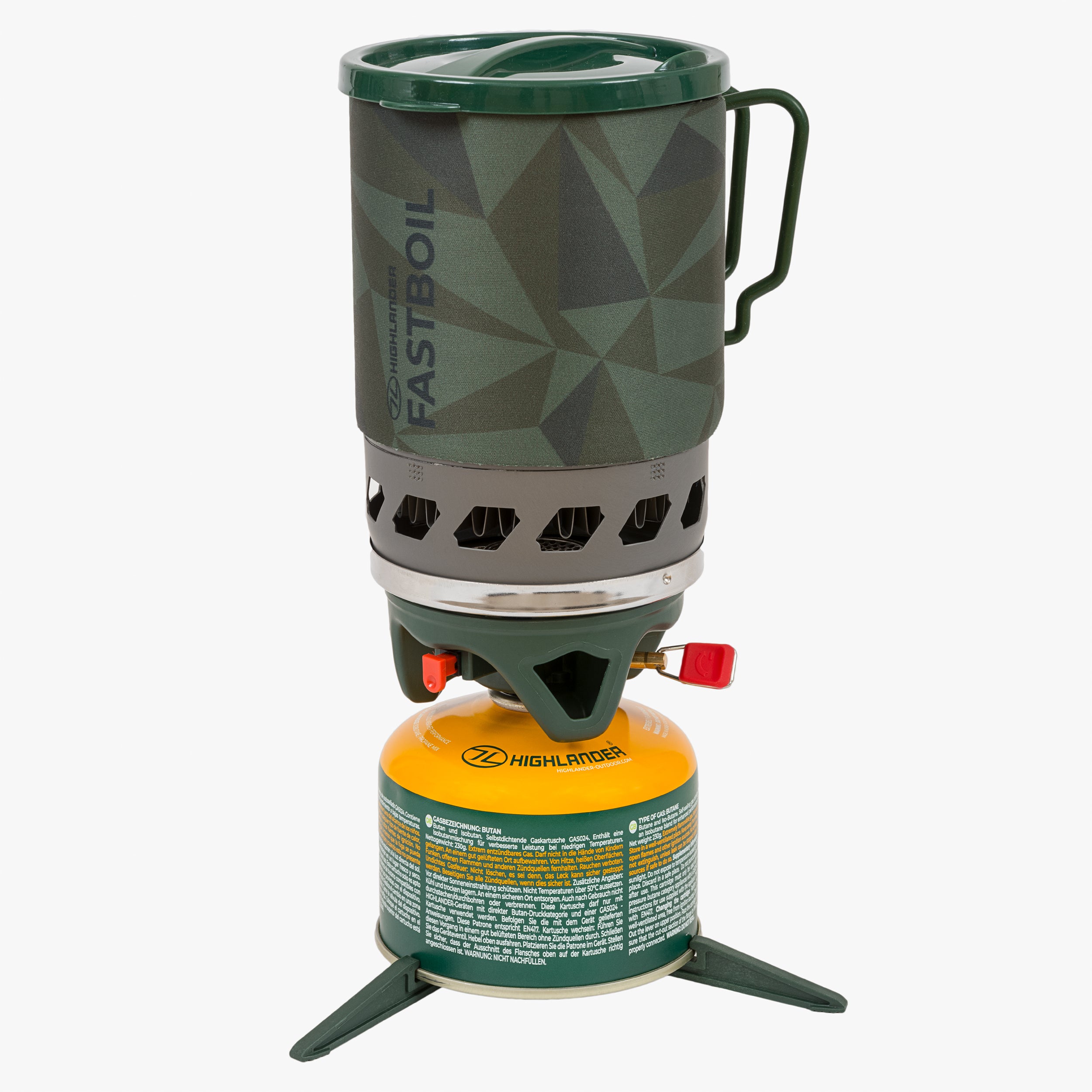 Highlander Blade Fastboil 3 Fornello da Campeggio Blu 1,1 L