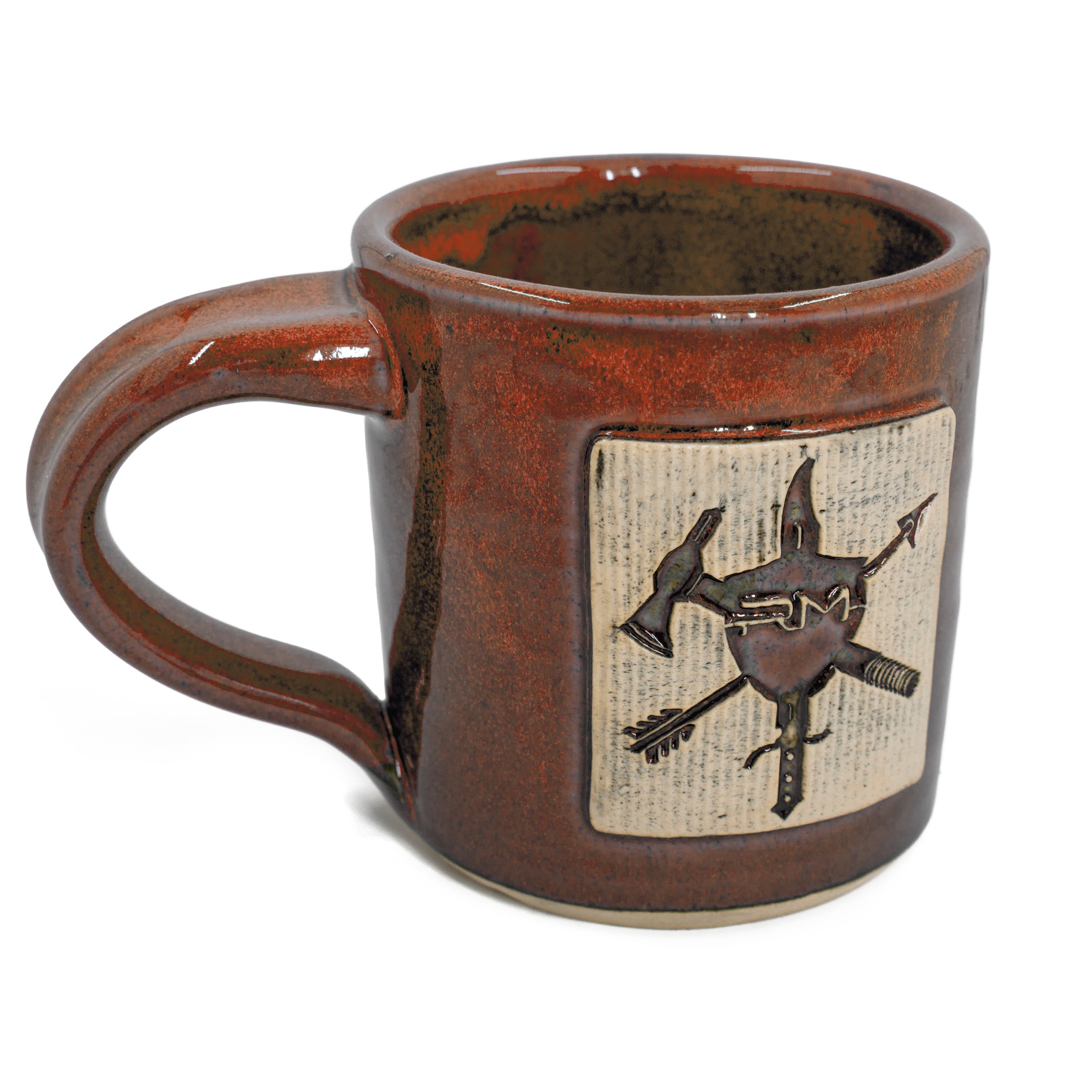 Readyman Mug rame tazza 355 ml fatta a mano