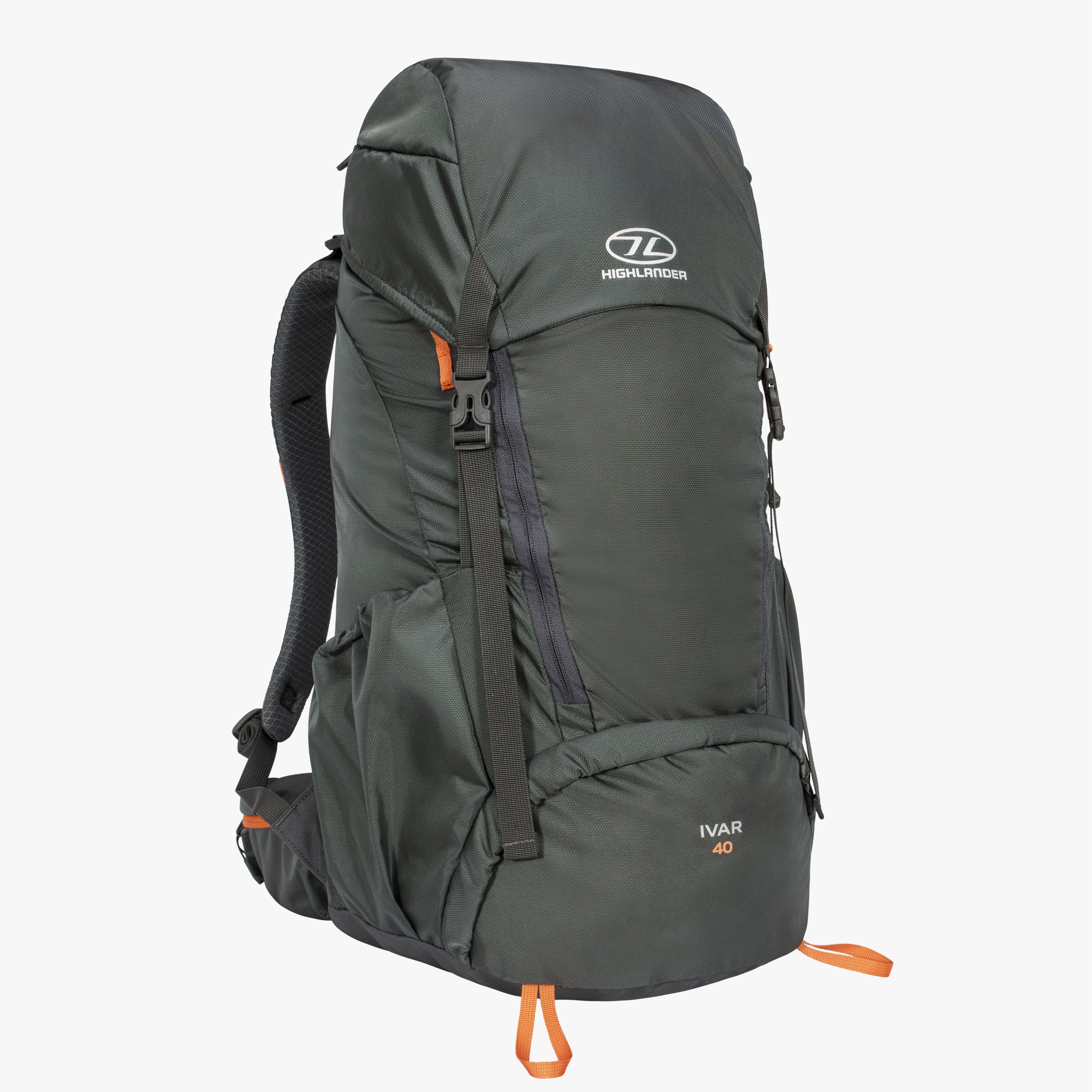Highlander Ivar 40L zaino trekking leggero nero