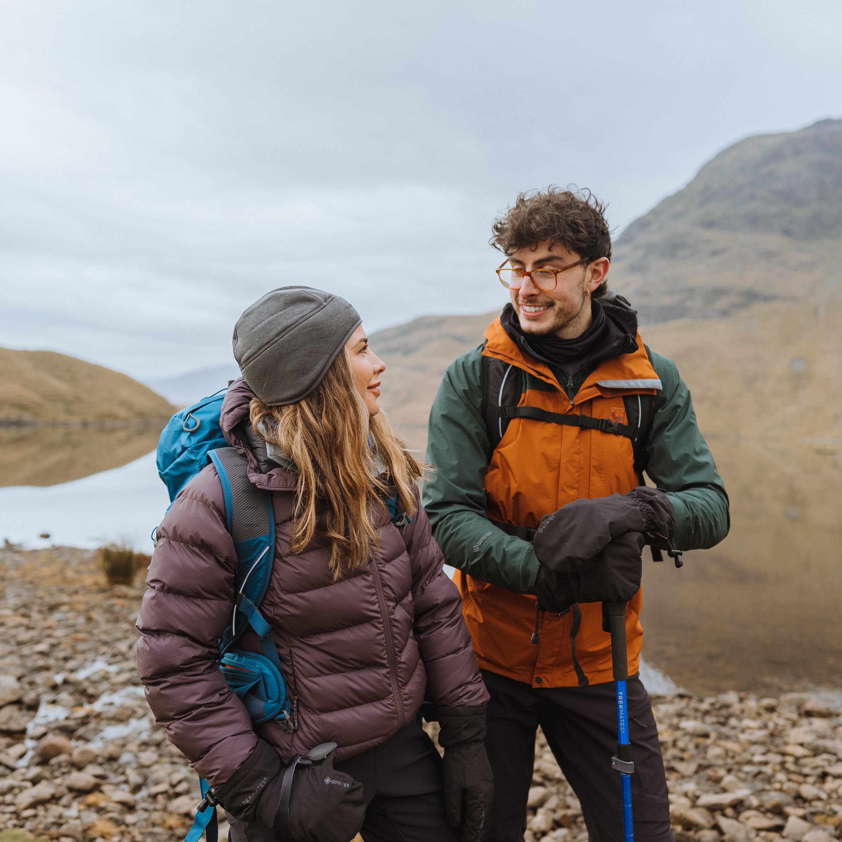 Trekmates Scafell GTX sopraguanti impermeabili Nero