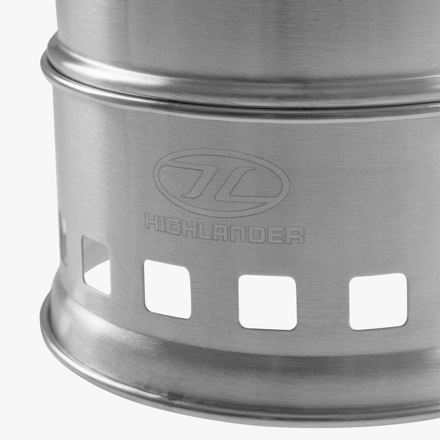 Highlander Cabar fornello legna acciaio 380g