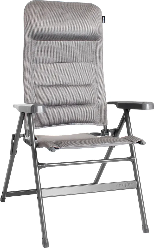 Brunner Aravel 3D Medium sedia da campeggio grigia 150 kg