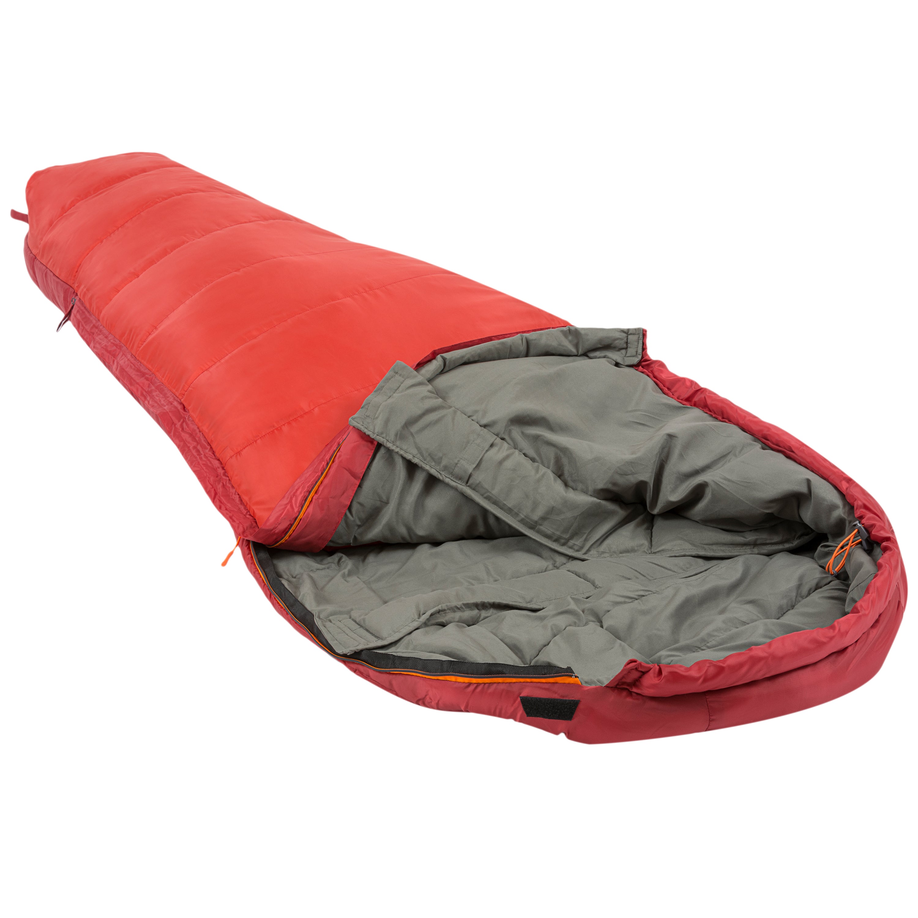 Highlander Echo 250 sacco a pelo mummia rosso