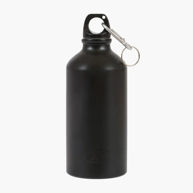 Highlander Aluminium Bottle borraccia alluminio 500ml nera
