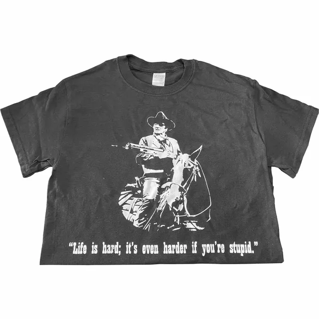 Readyman John Wayne T-Shirt maglietta cotone nera