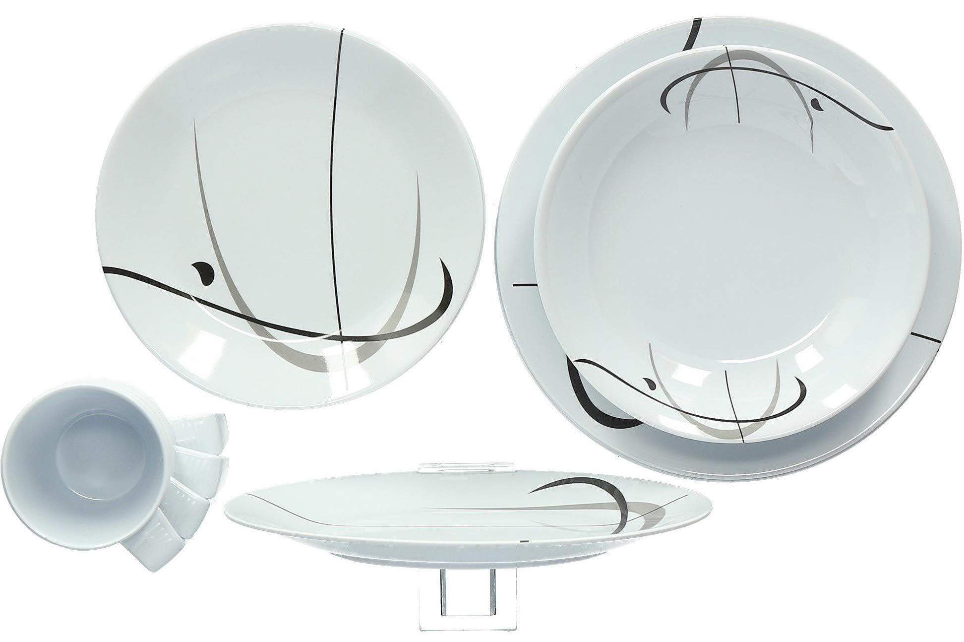 Brunner Ops Serenade set melamina 16 pezzi antiscivolo