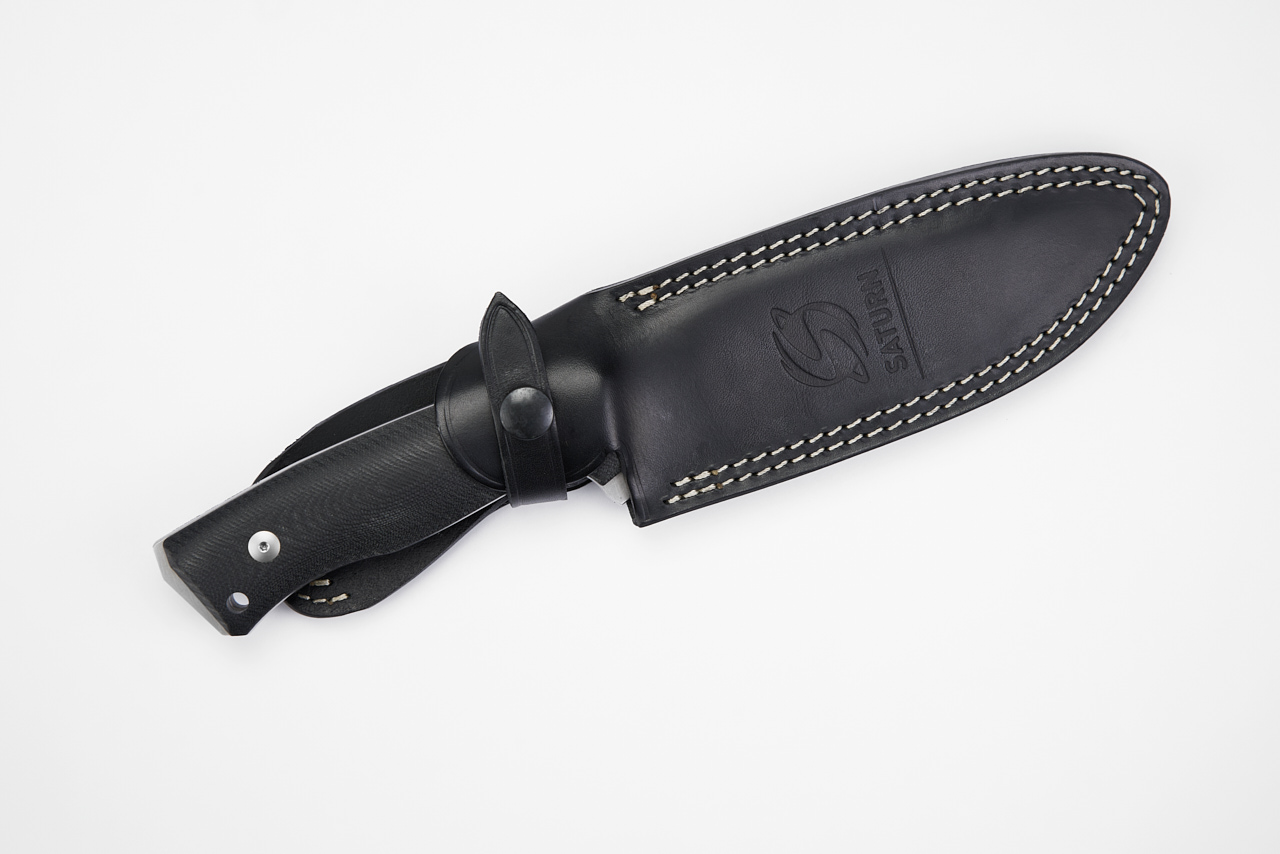 Saturn Knives Titano Black coltello nero versatile