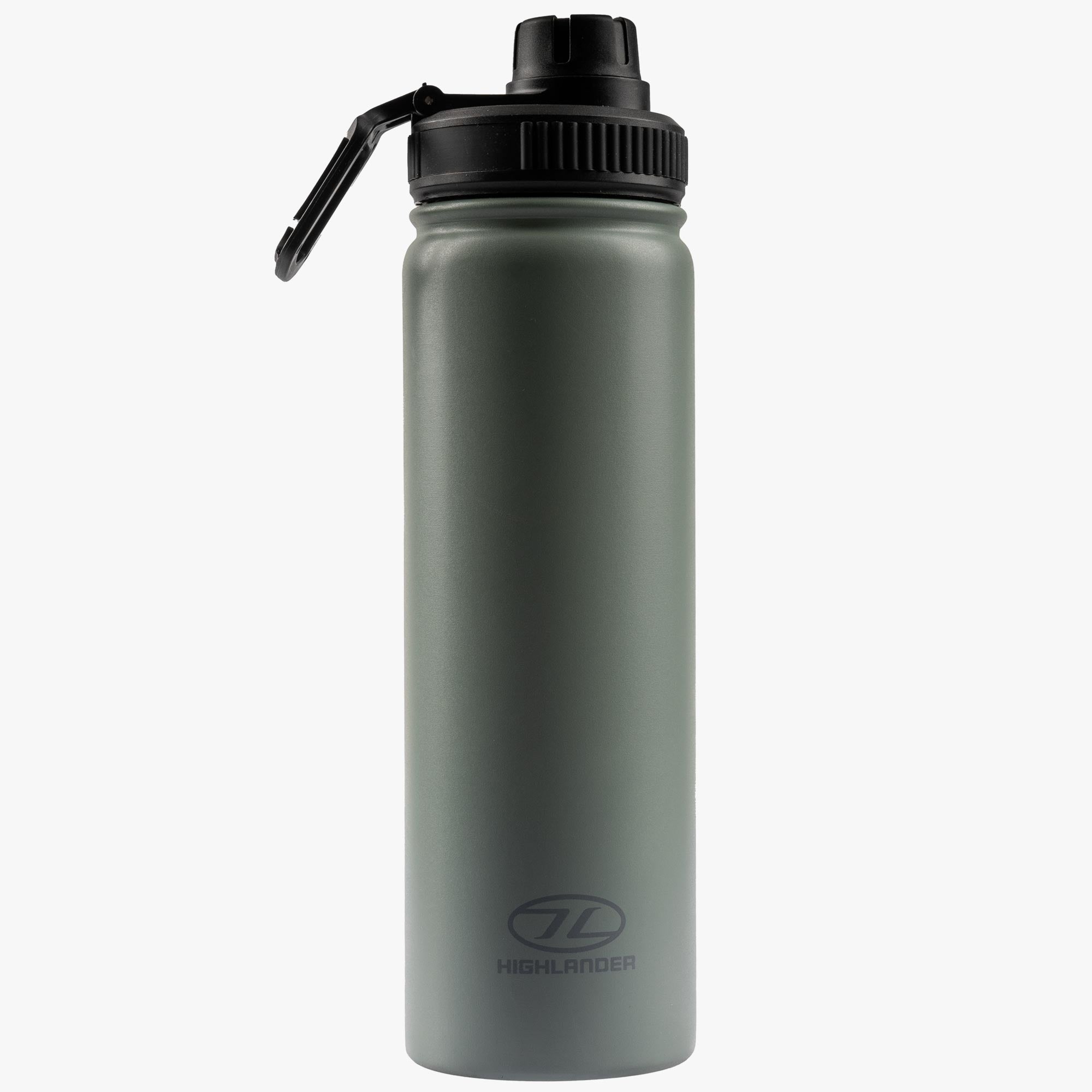 Highlander Glug Borraccia Termica Acciaio 660 ml Charcoal