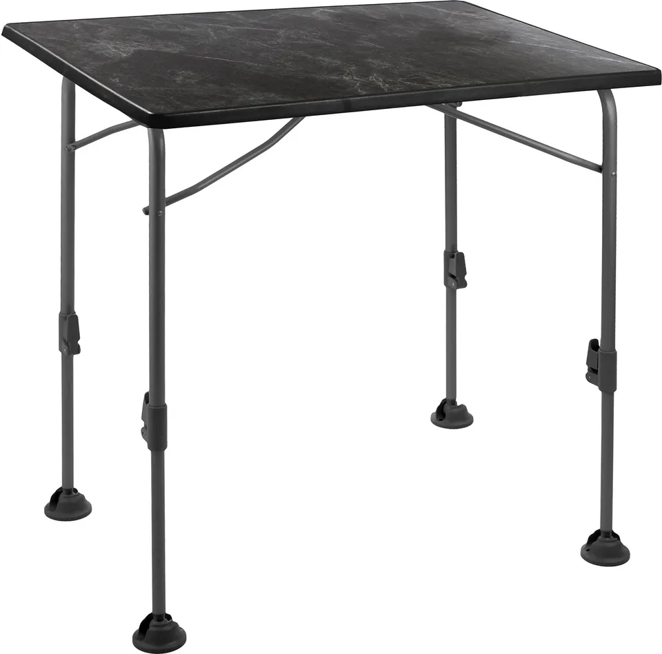 Brunner Linear Black 80 Tavolo Campeggio 80x60 Regolabile 180°C
