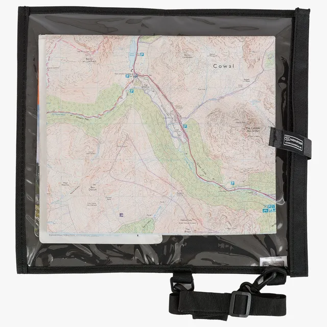 Highlander Survival Wanderer porta mappa impermeabile