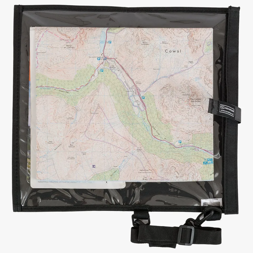 Highlander Survival Wanderer porta mappa impermeabile