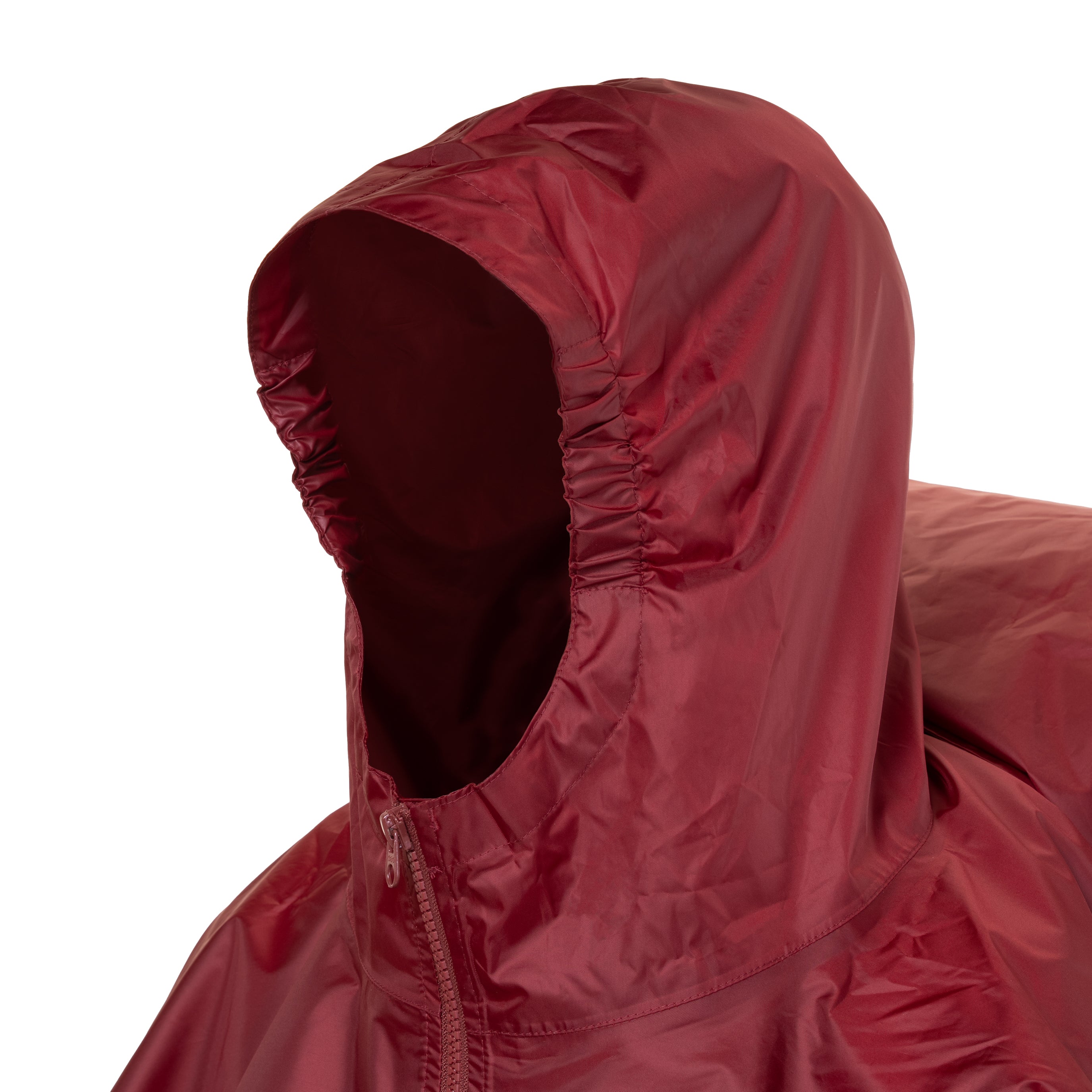 Trekmates Deluxe poncho pioggia nero impermeabile con zaino