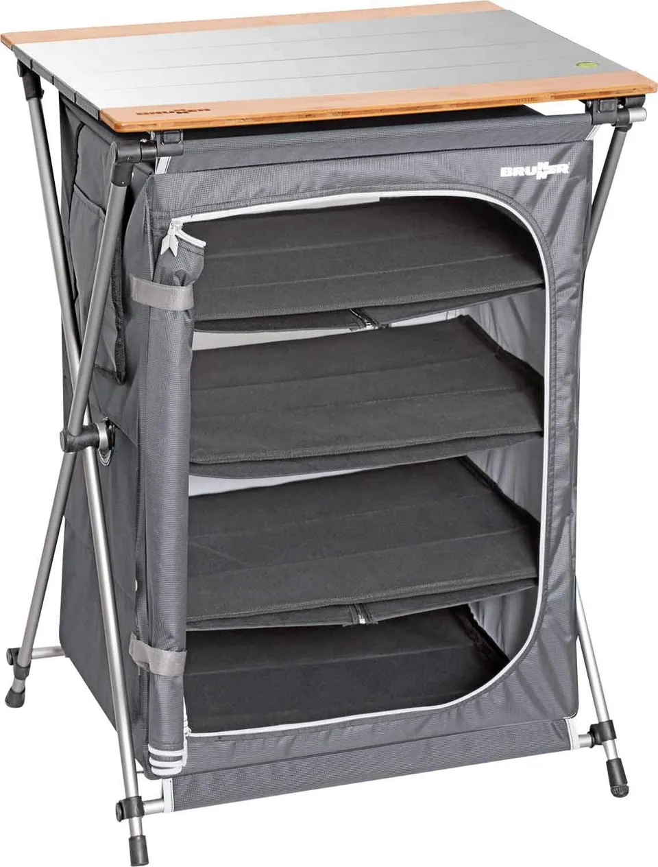Brunner Razor Ultralight LS mobile cucina nero bambù