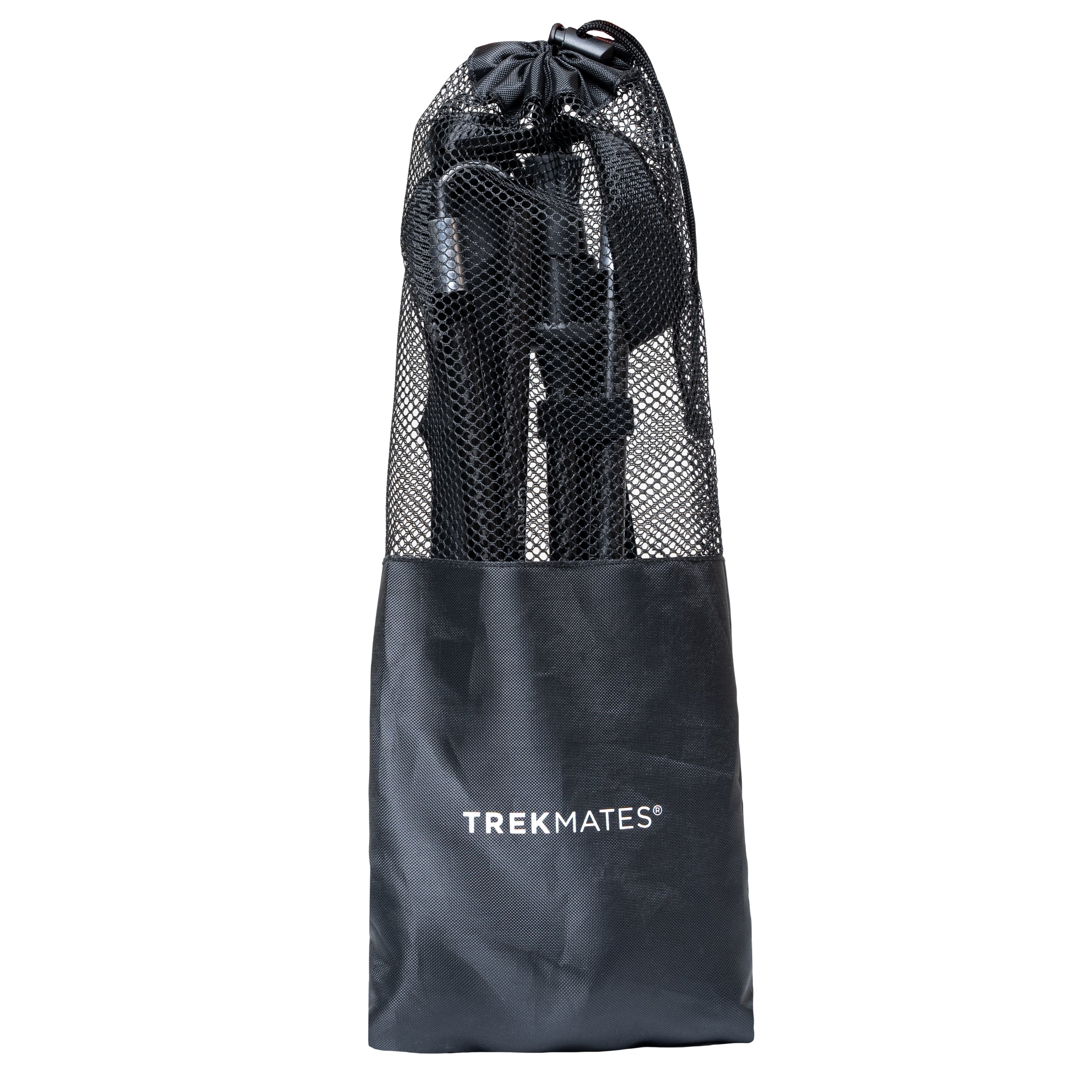 Trekmates Folding Carbon bastoncini trekking neri coppia carbonio