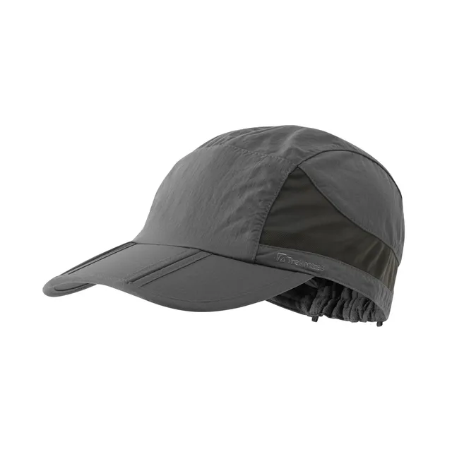 Trekmates Flare cappellino blu S/M UPF 40+
