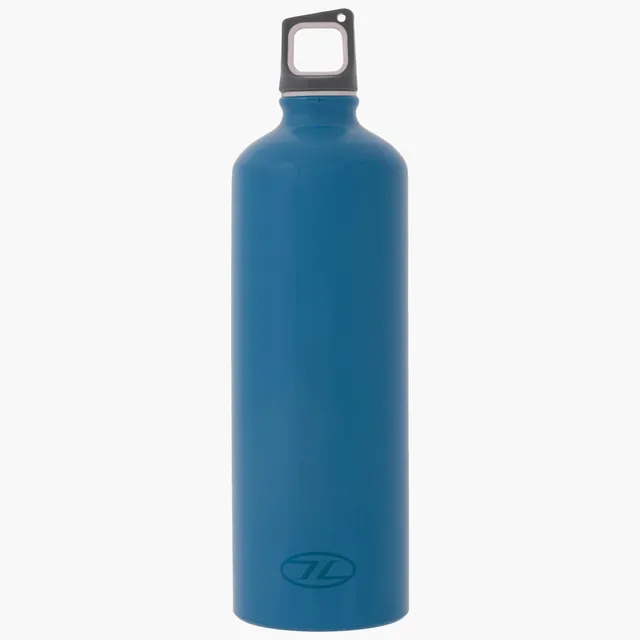 Highlander Aluminium borraccia alluminio 1L nera