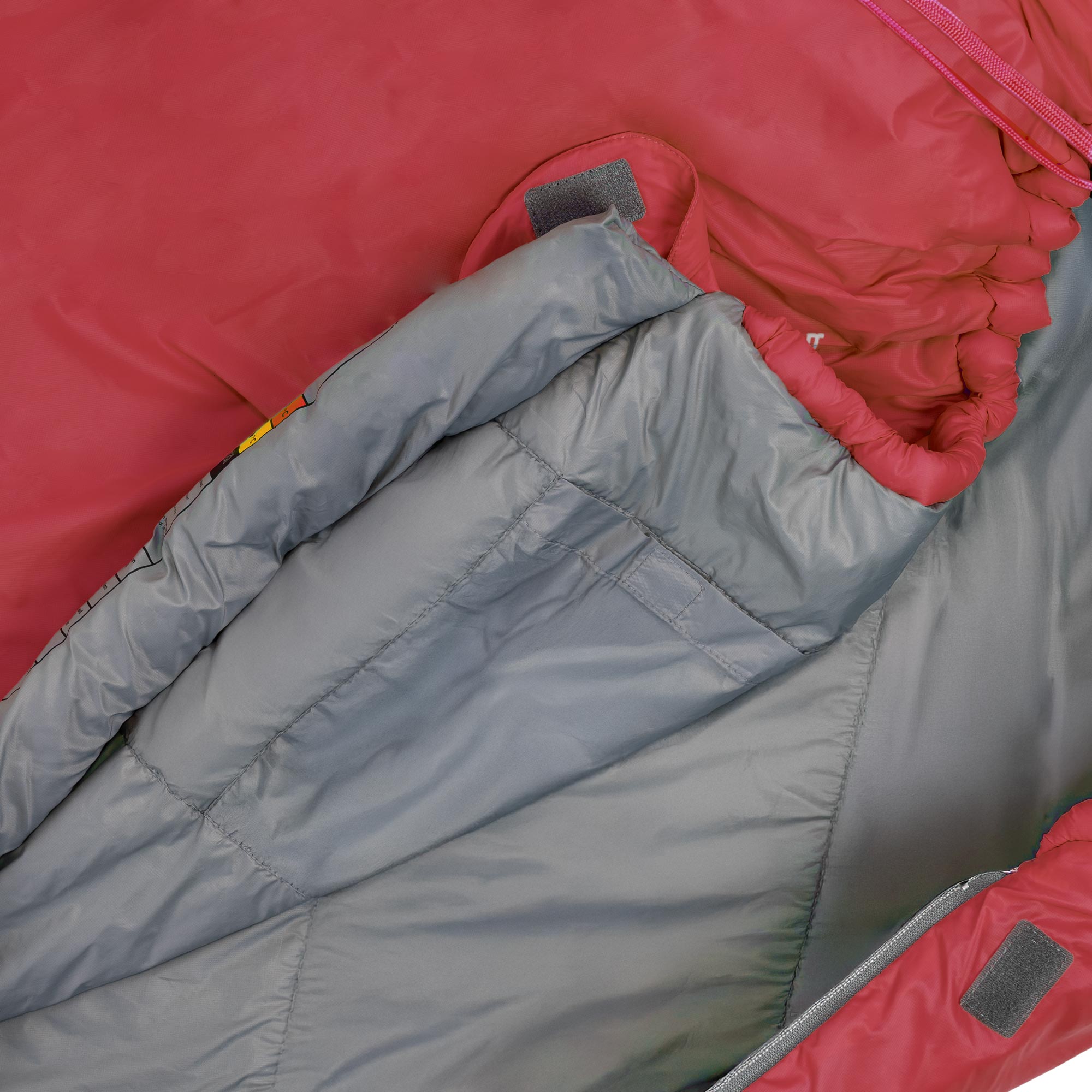 Highlander Survival Zeta 100 sacco a pelo mummia rosso 1 stagione