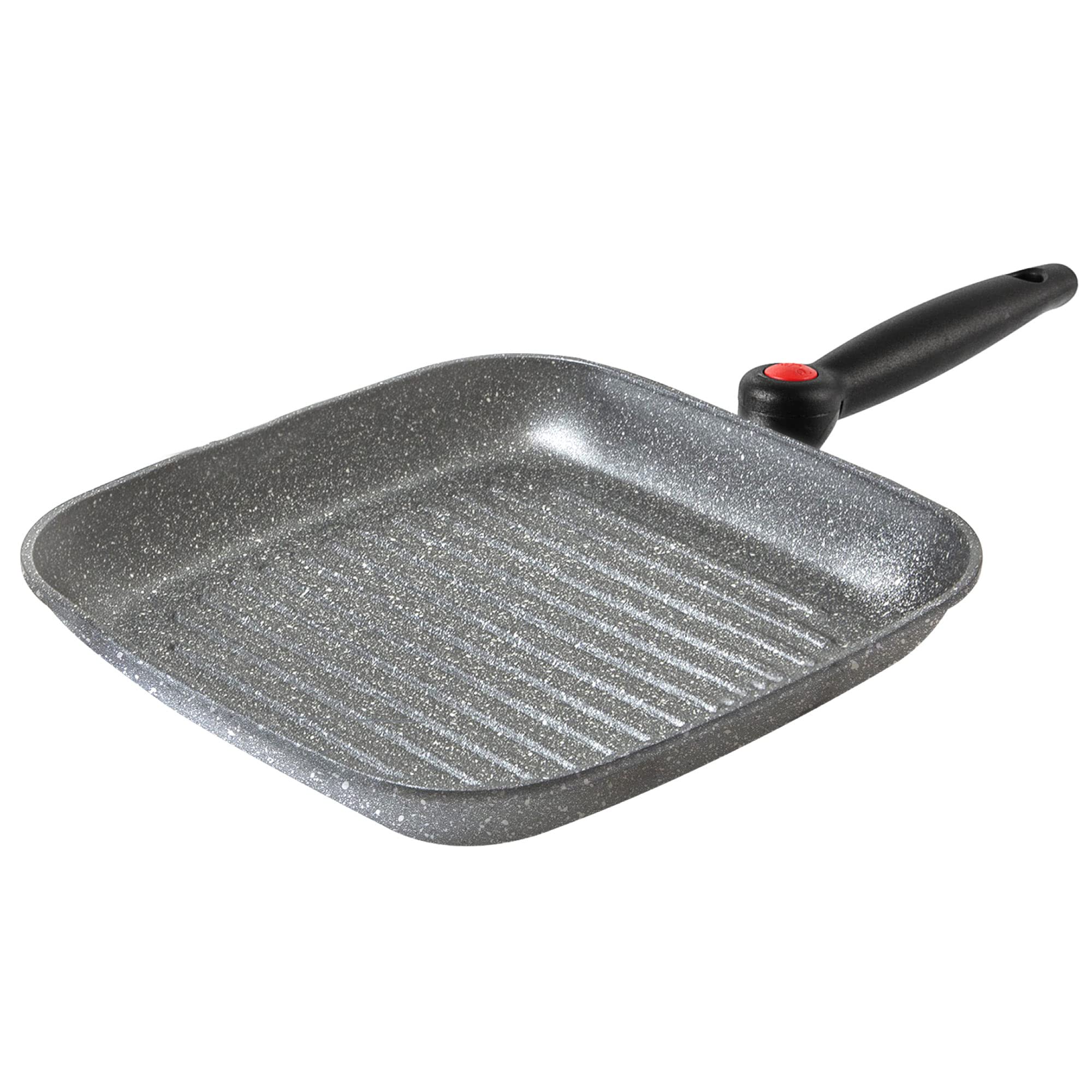 Brunner Gourmet Rock Grill 0806071N padella 28x28 induzione