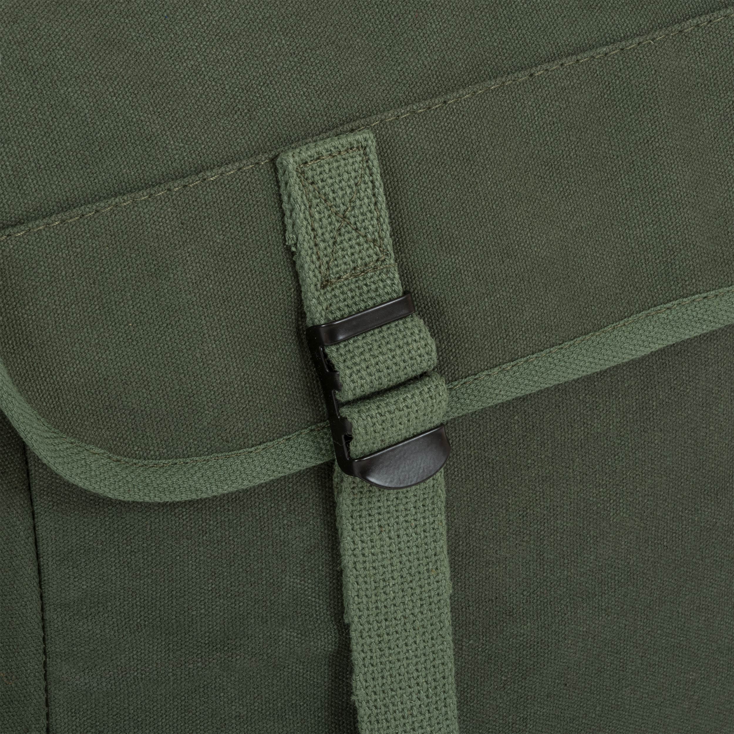 Highlander Canvas Heavy Duty Haversack borsa tela