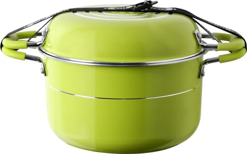 Brunner Jupiter NG 7+1 set pentole campeggio verde 7 pezzi