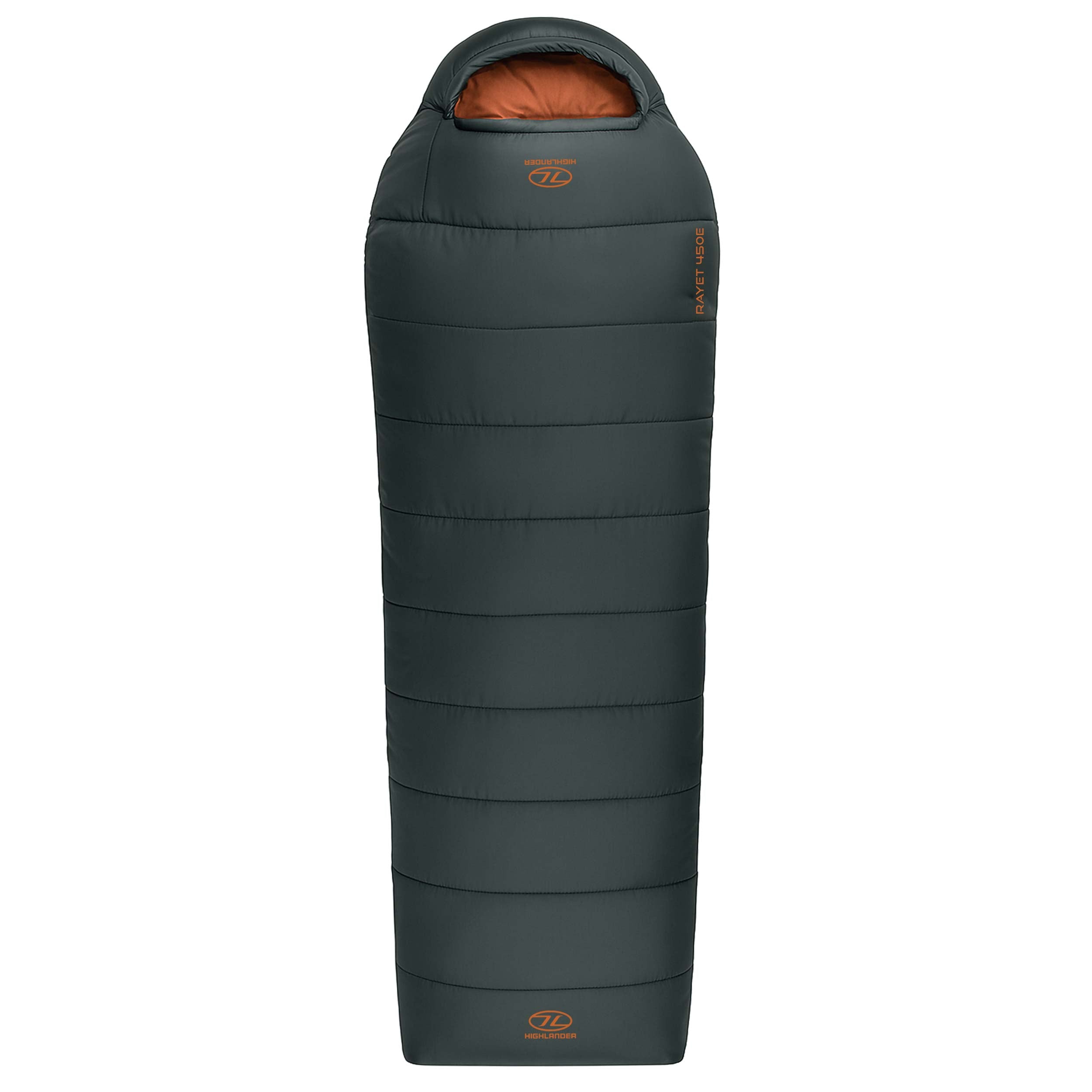 Highlander Rayet 450 sacco a pelo invernale grigio 4 stagioni