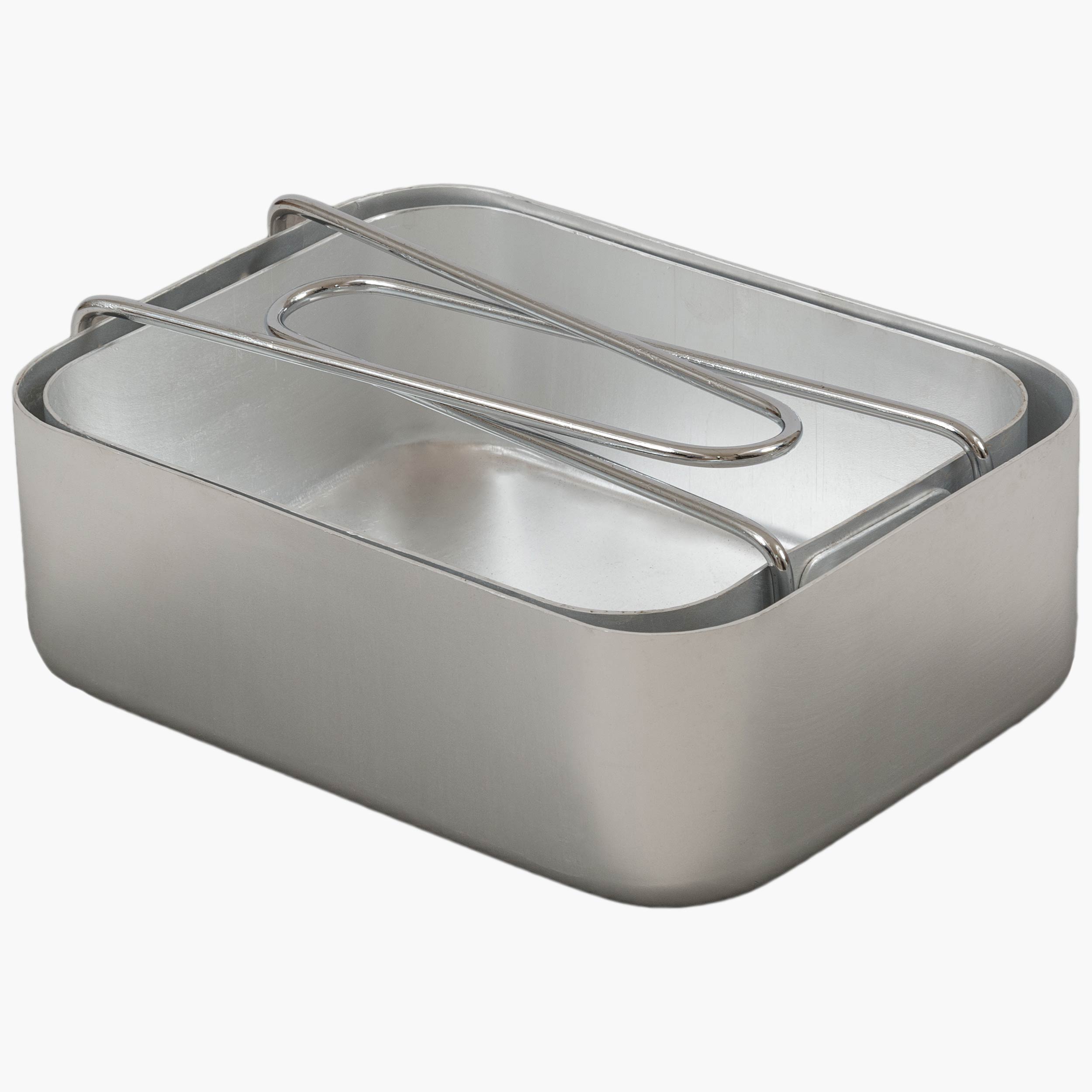Highlander Mess Tins gavetta alluminio 2 pezzi