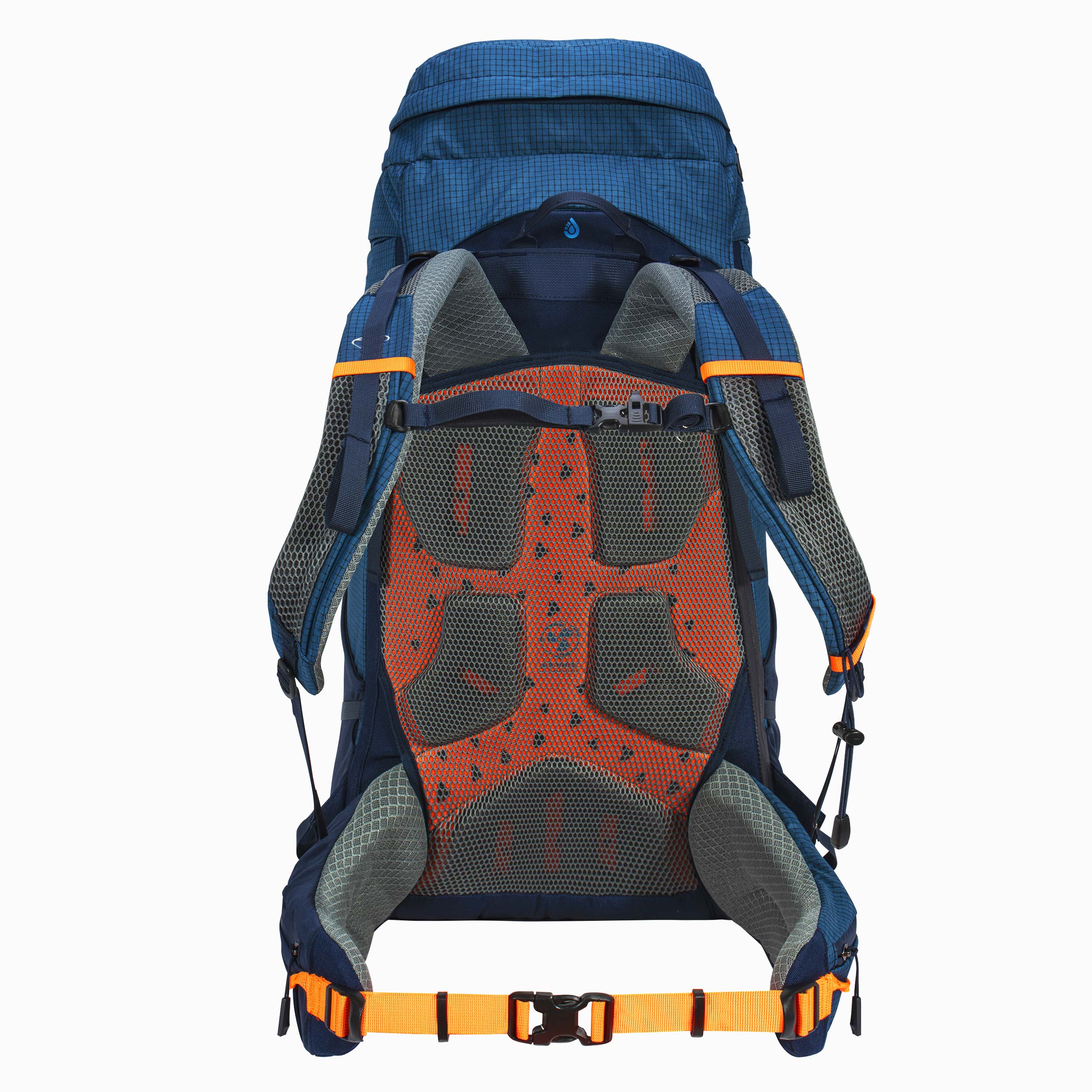 Highlander Vulkan Mountain zaino 45L con coprizaino invernale