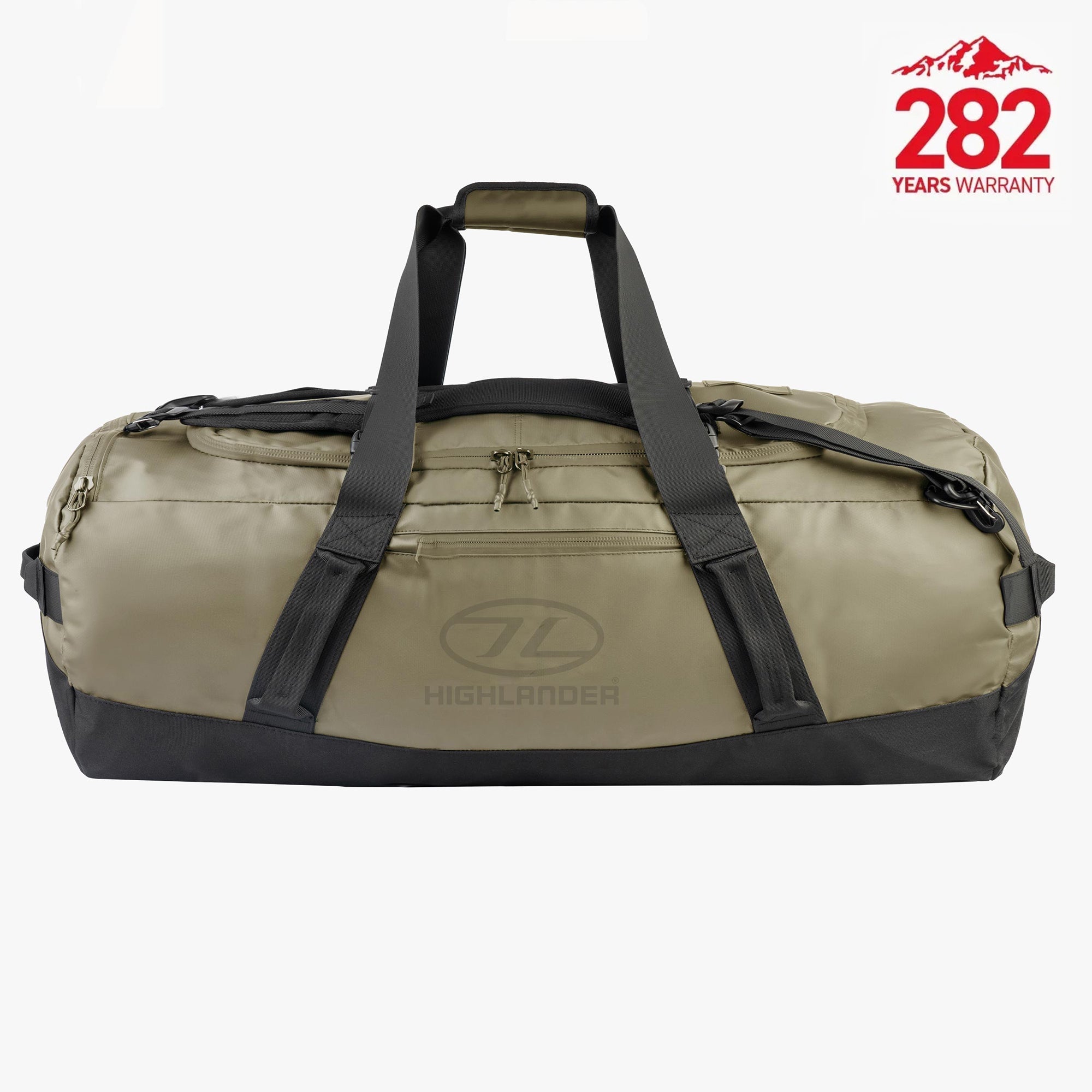 Highlander Hauler Borsone Nero 120 L Idroresistente