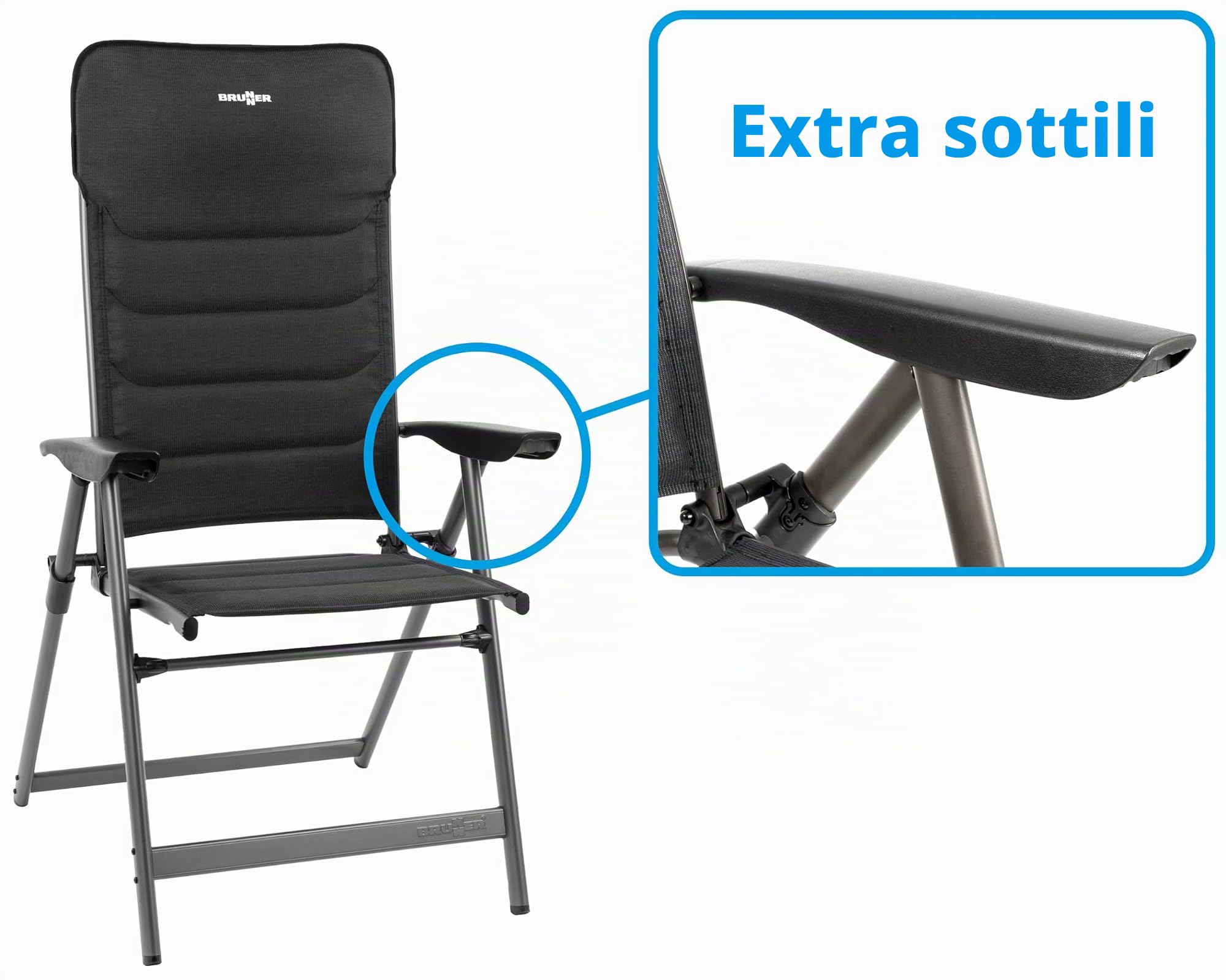 Brunner Kerry Phantom sedia campeggio reclinabile