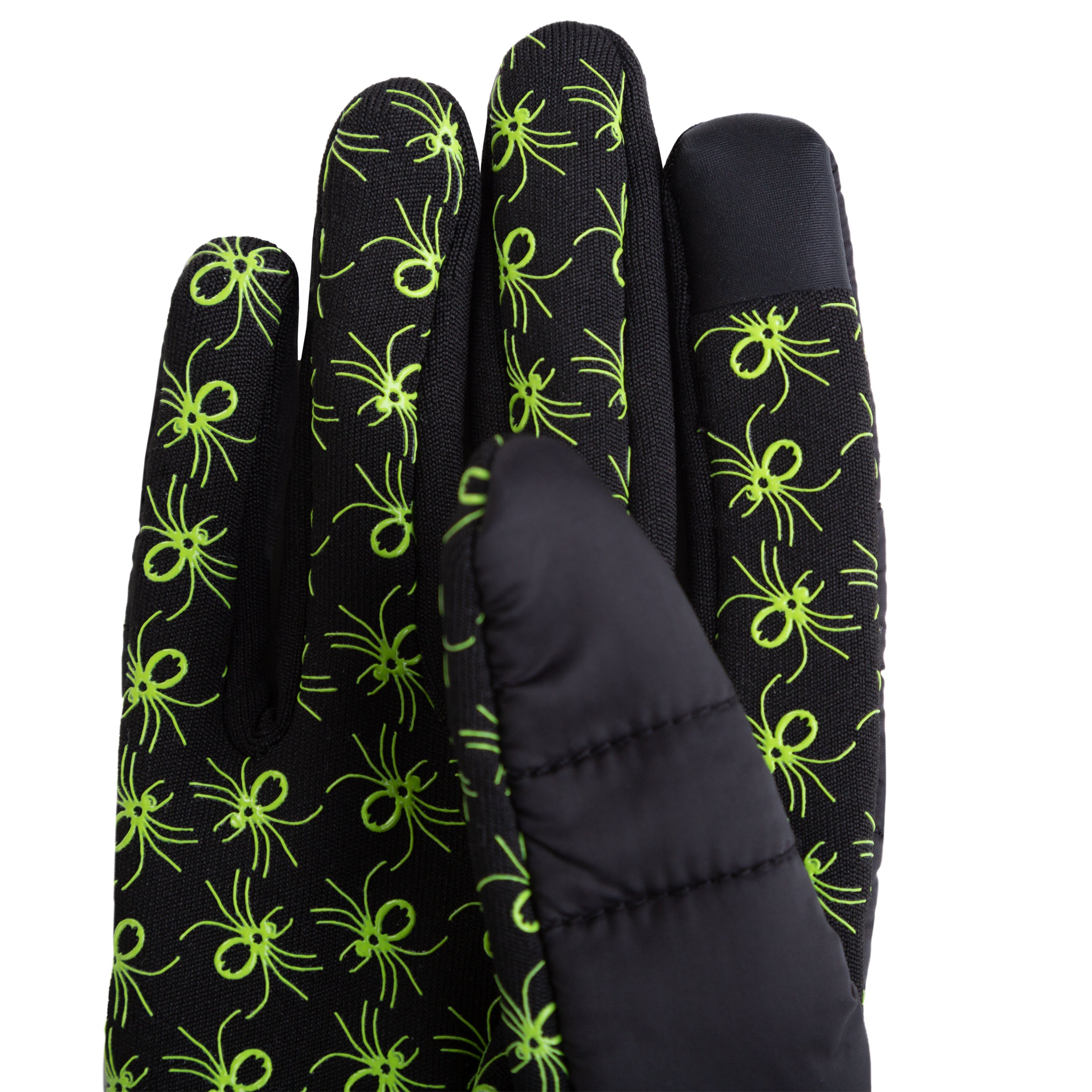 Trekmates Stretch Grip Hybrid Glove JNR guanti junior neri
