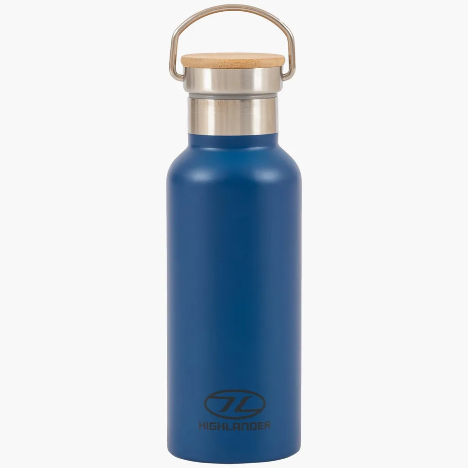 Highlander Survival Campsite borraccia termica acciaio 500 ml