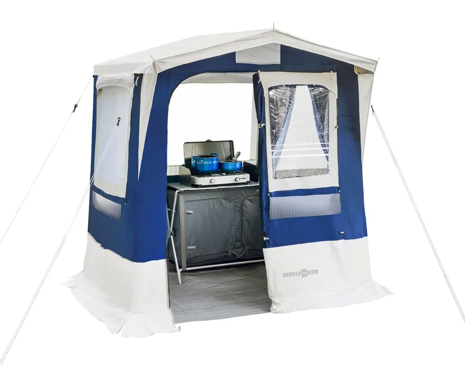 Brunner Gusto I Classic cucinotto 150x150 cm blu acciaio