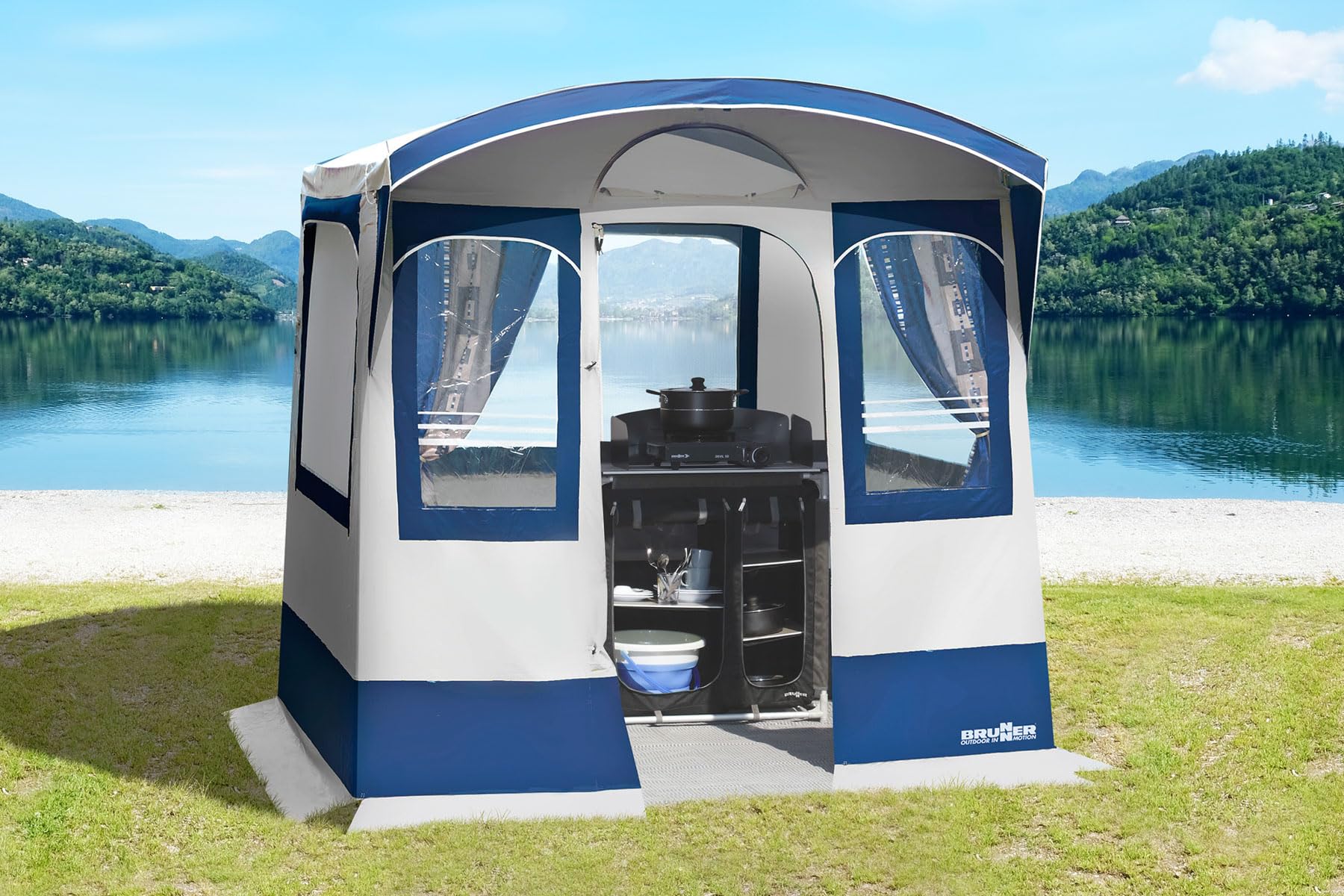 Brunner Camp Inn 0426013N tenda cucina con zanzariere