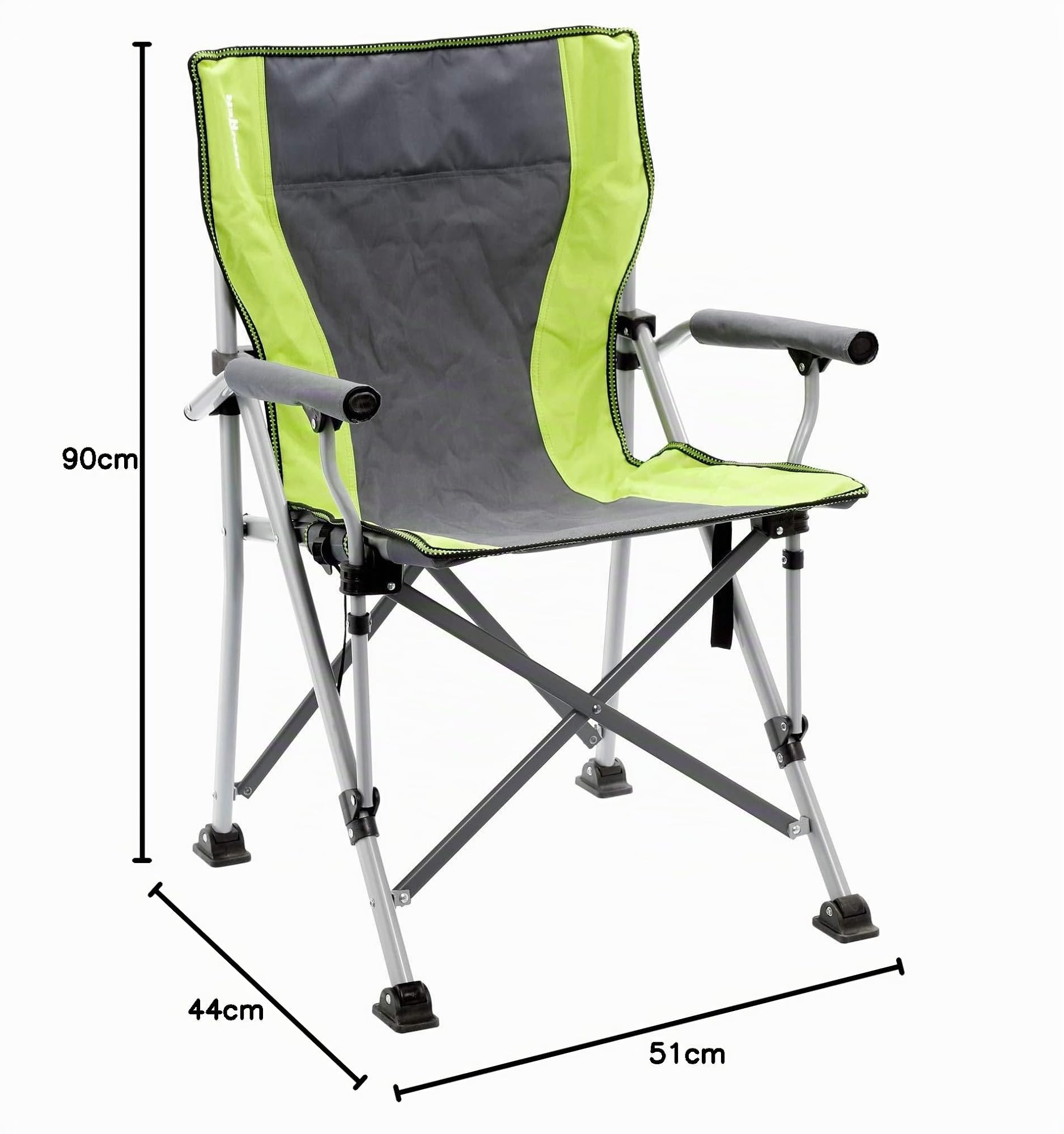 Brunner Raptor Classic sedia campeggio verde grigio 110 kg