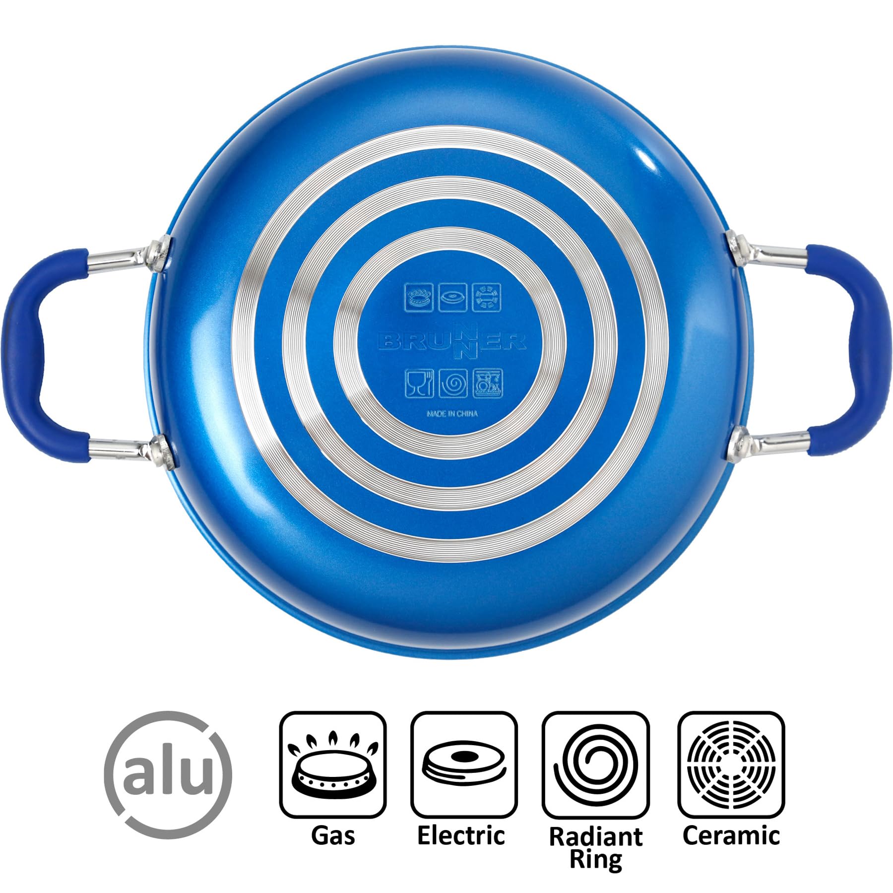 Brunner Skipper 7+1 Set Pentole Campeggio 18 cm