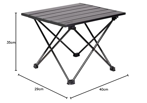 Brunner Kadre tavolino campeggio alluminio 40x35 cm