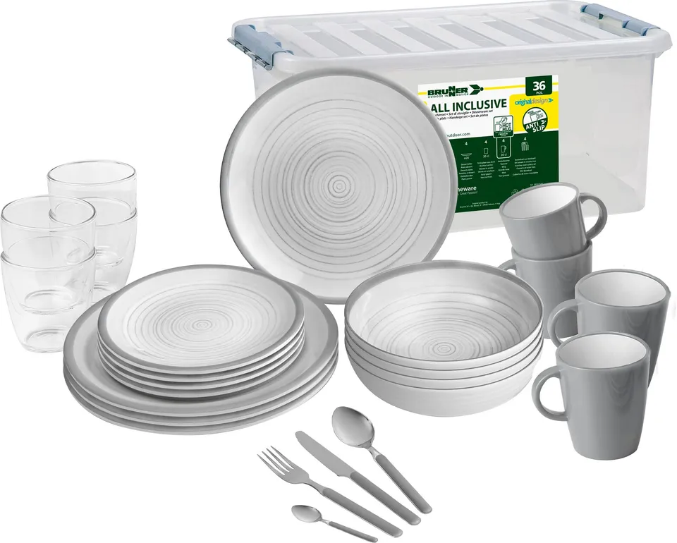 Brunner Bellagio All Inclusive set stoviglie 36 pezzi