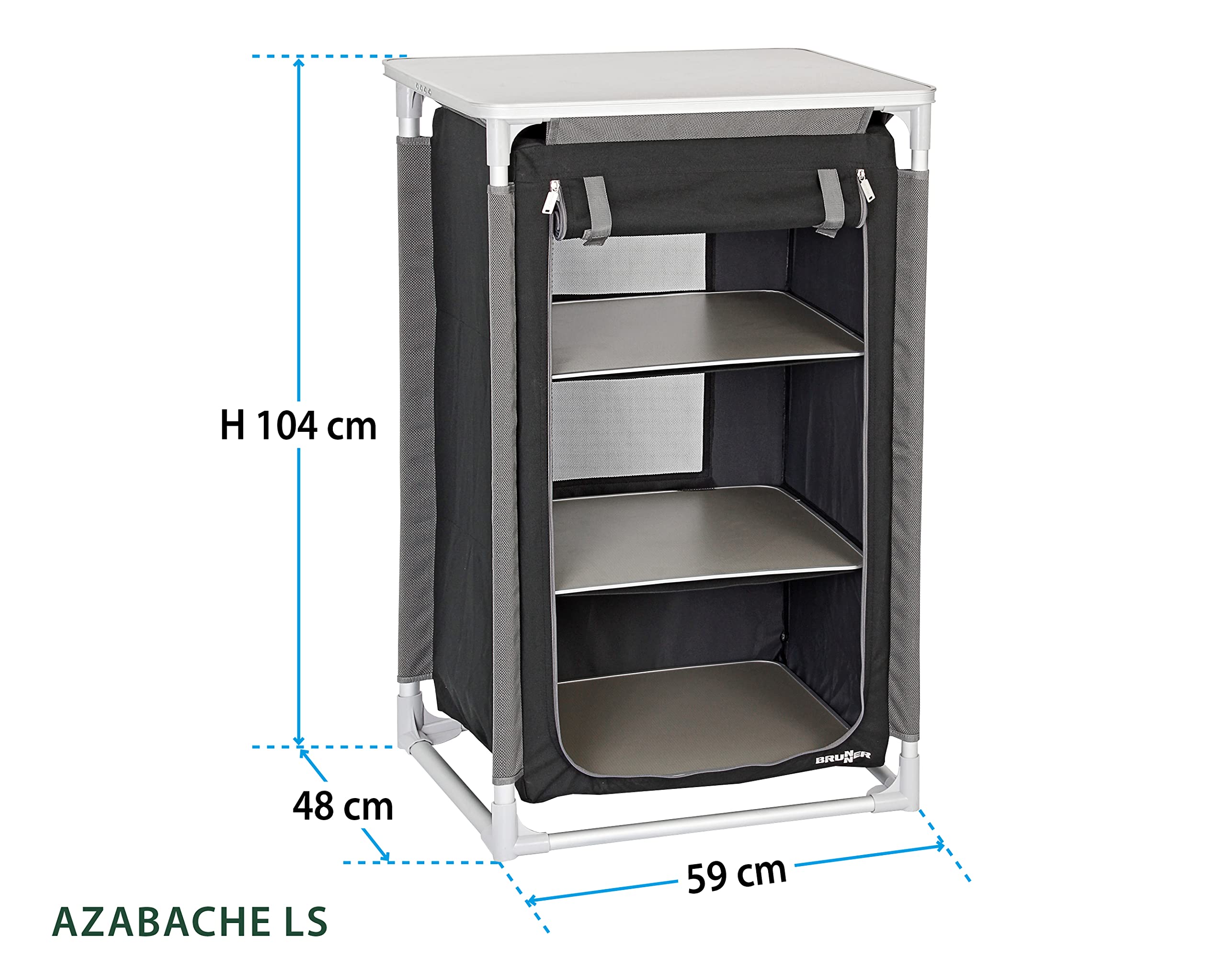 Brunner Azabache LS armadietto cucina campeggio