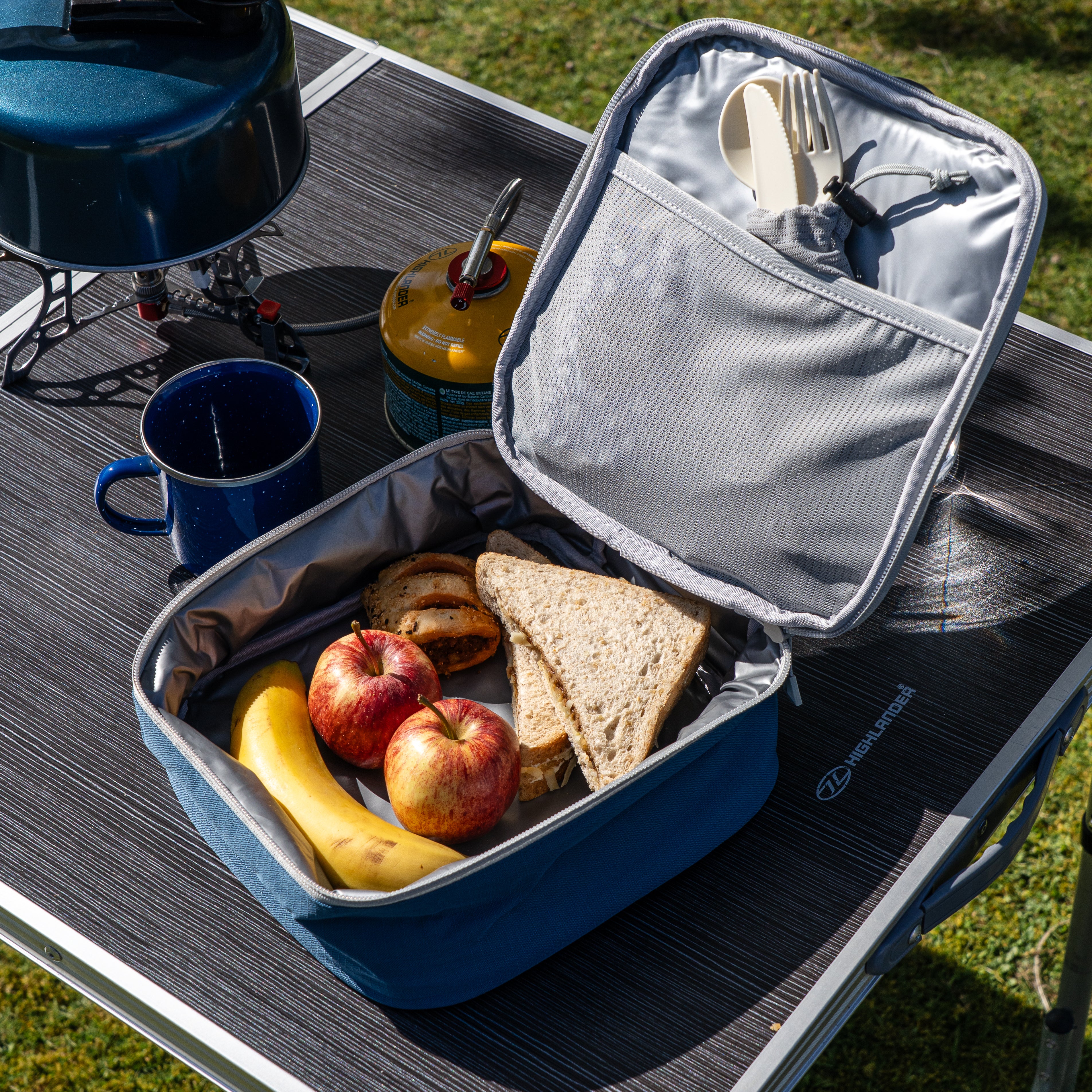 Highlander Munch Box Medium borsa termica nera isotermica