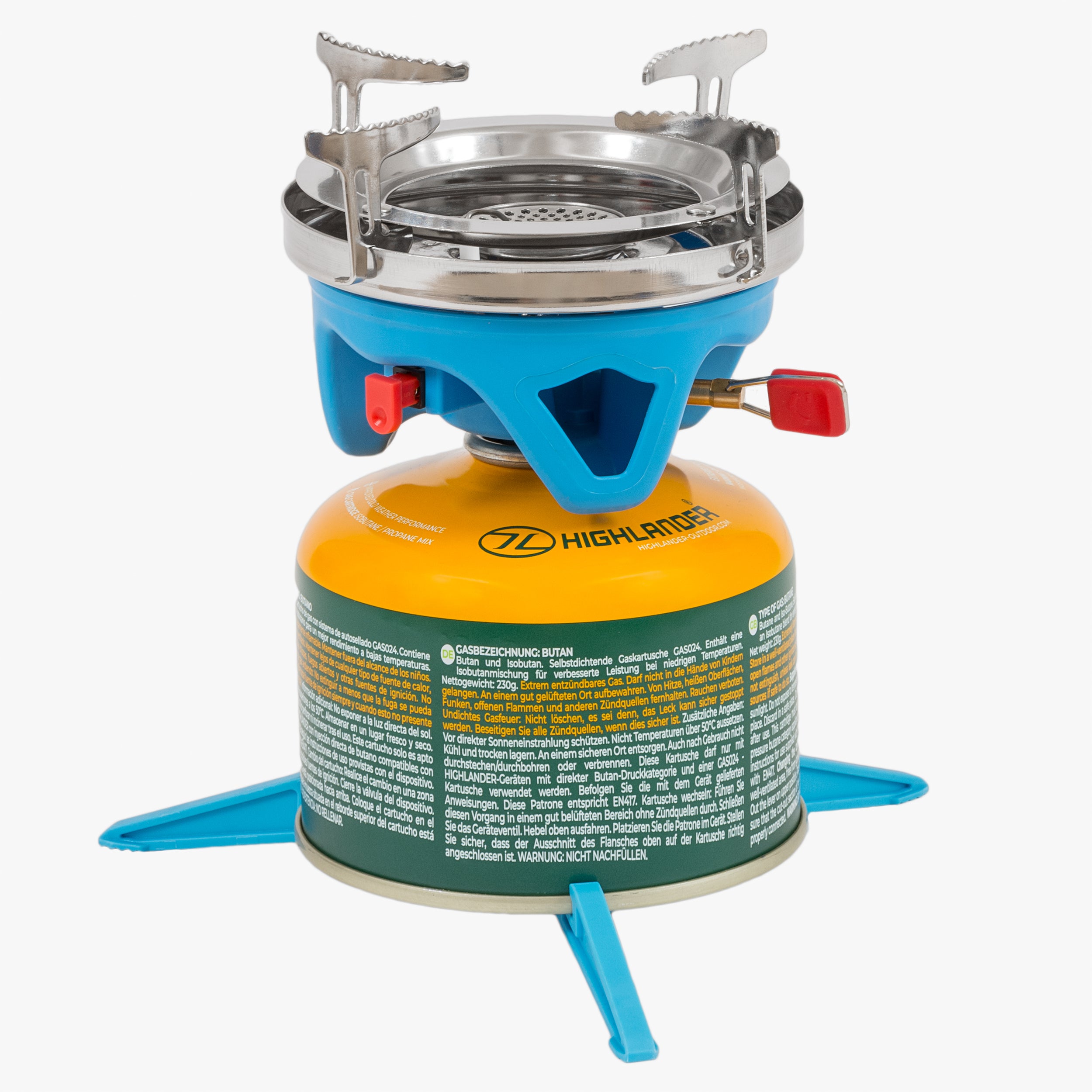 Highlander Blade Fastboil 3 Fornello da Campeggio Blu 1,1 L