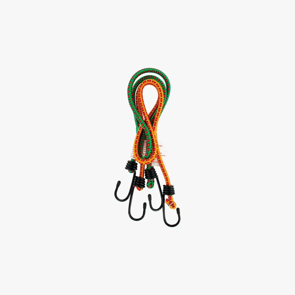 Highlander Corda Elastica con Ganci 8mm x 75cm Oliva