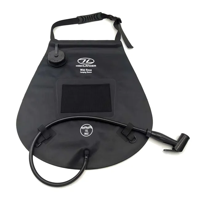 Highlander Wild Rinse doccia solare campeggio 15 L