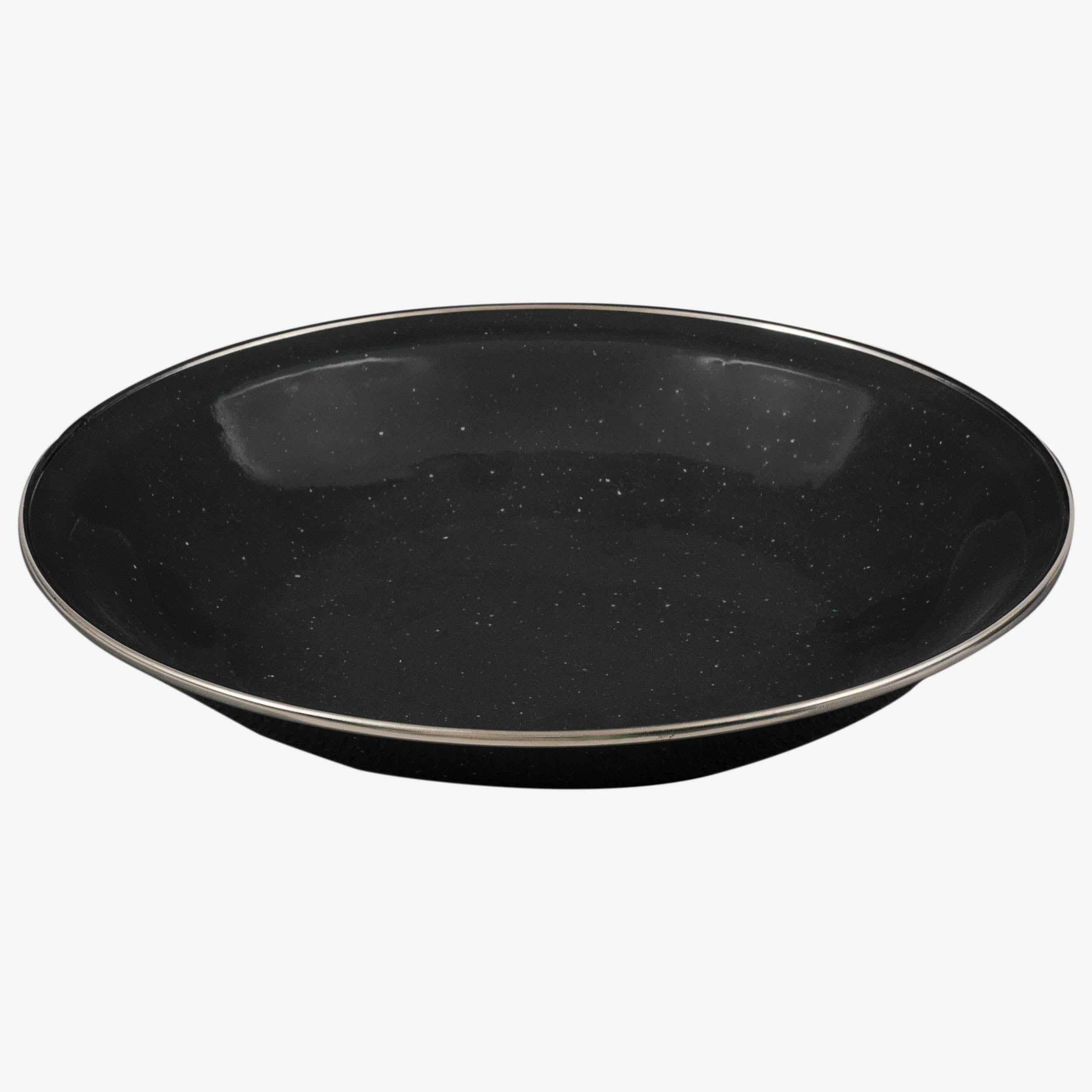 Highlander Deluxe Enamel piatto fondo smaltato vintage