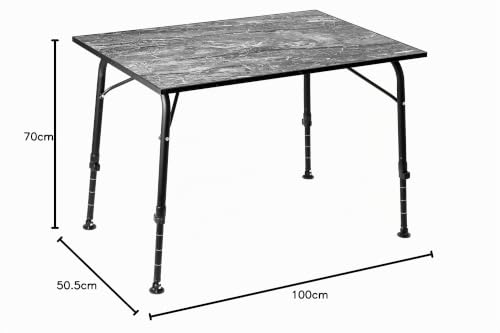 Brunner Elu' 100 tavolo pieghevole alluminio 100x70 cm