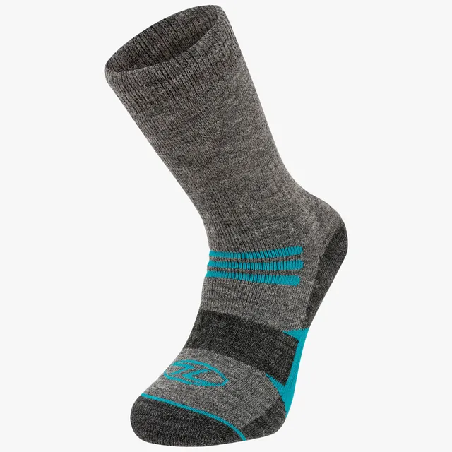 Highlander Heavyweight Wool Socks calze lana grigie