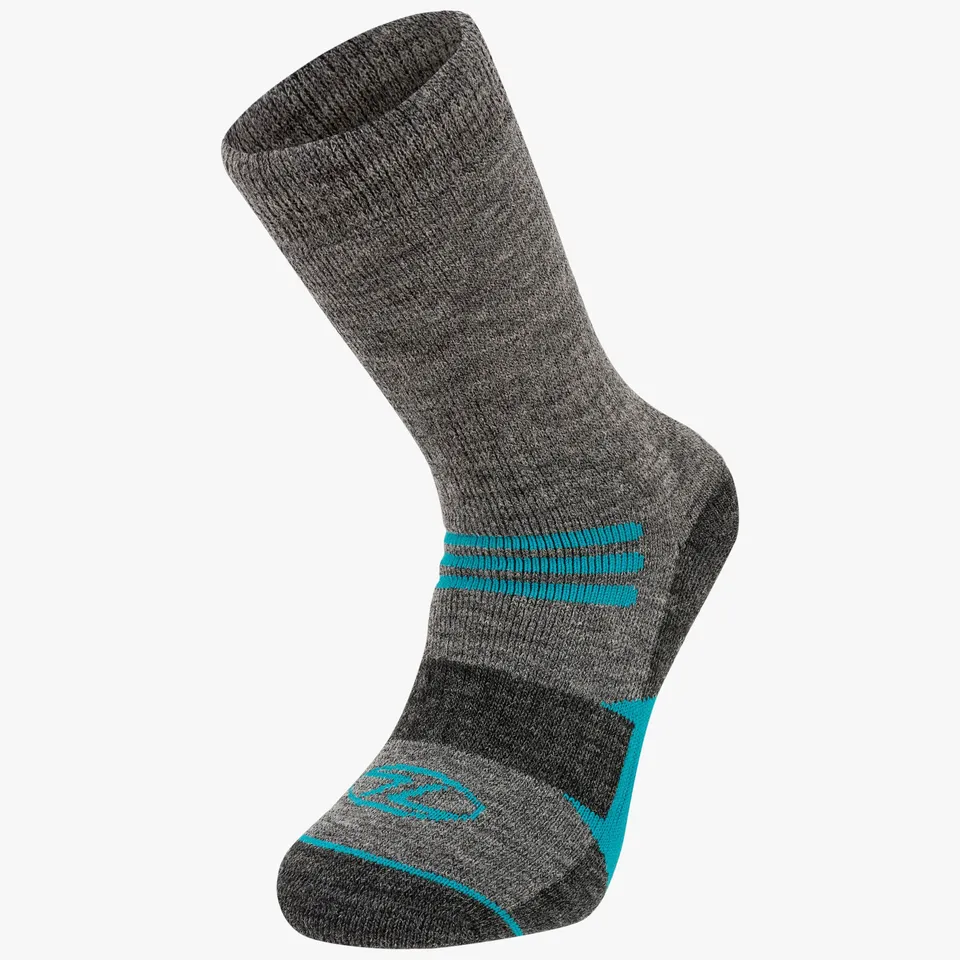 Highlander Heavyweight Wool Socks calze lana grigie