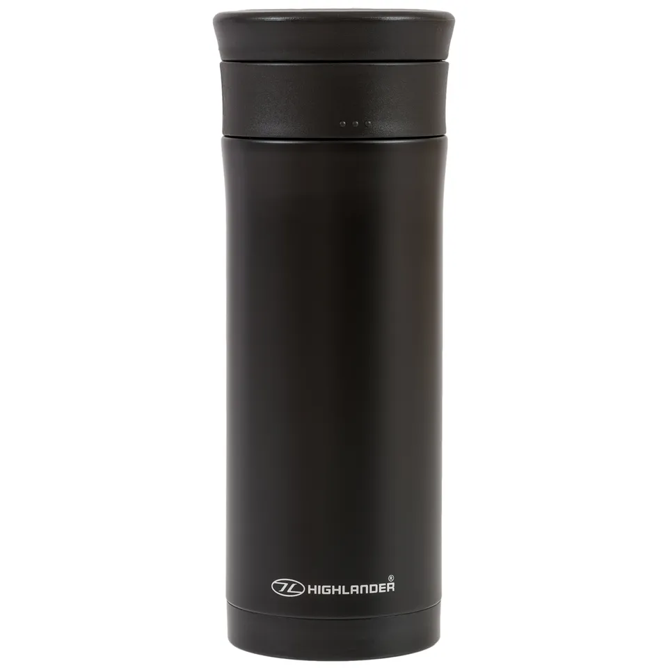 Highlander Thermal Mug Tazza Termica 500 ml Nera